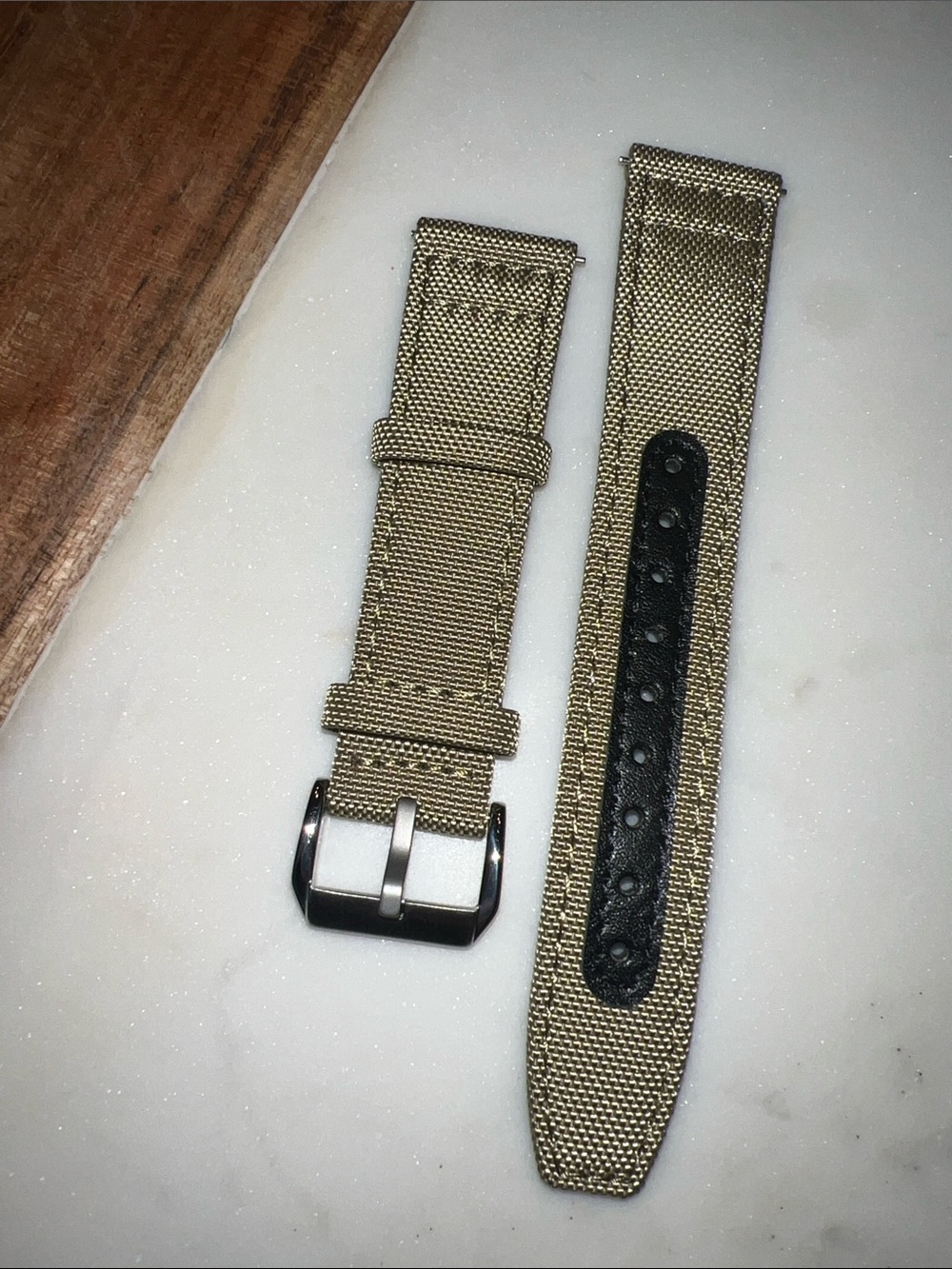 Sailcloth 20 mm Watch Strap